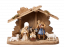 Heimatland Krippe Set 9 teilig - Familienstall Tirol